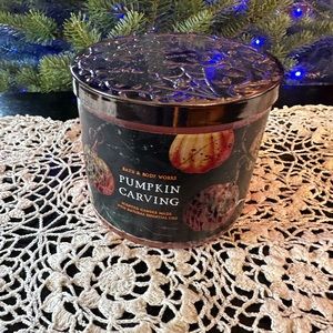 Bath and Body Works Pumpkin Carving Candle